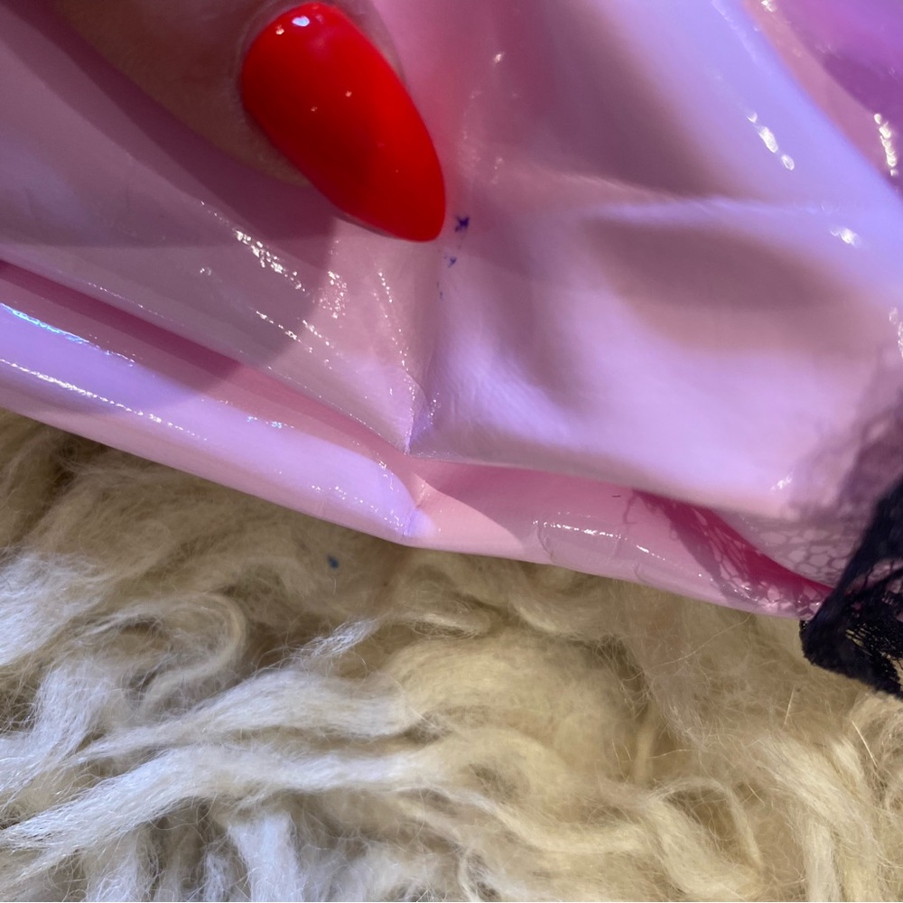 Dolls Kill Pink and Black Mini Skirt - Picture 6 of 6